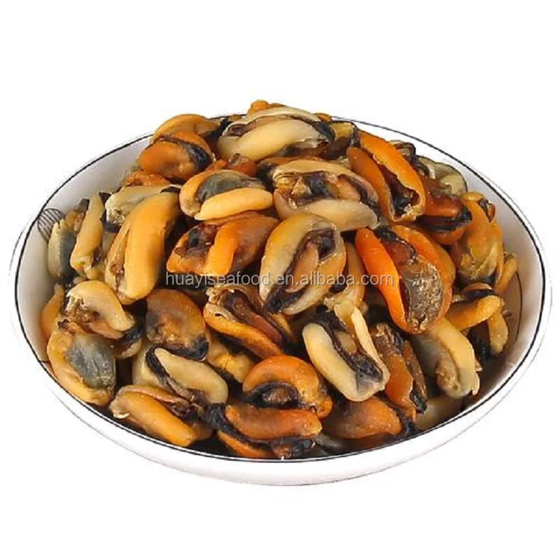 frozen mussel meat (Mytilus Edulis) spawns from April to September depending on water temperature.