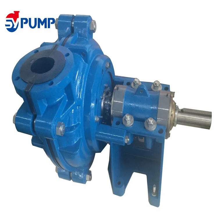 
4x3 inch high abrasive rubber liner manure slurry pump 