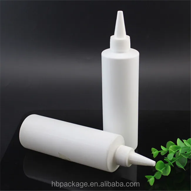 100ML HDPE plastic bottle with screw cap spout for tattoo ink oil