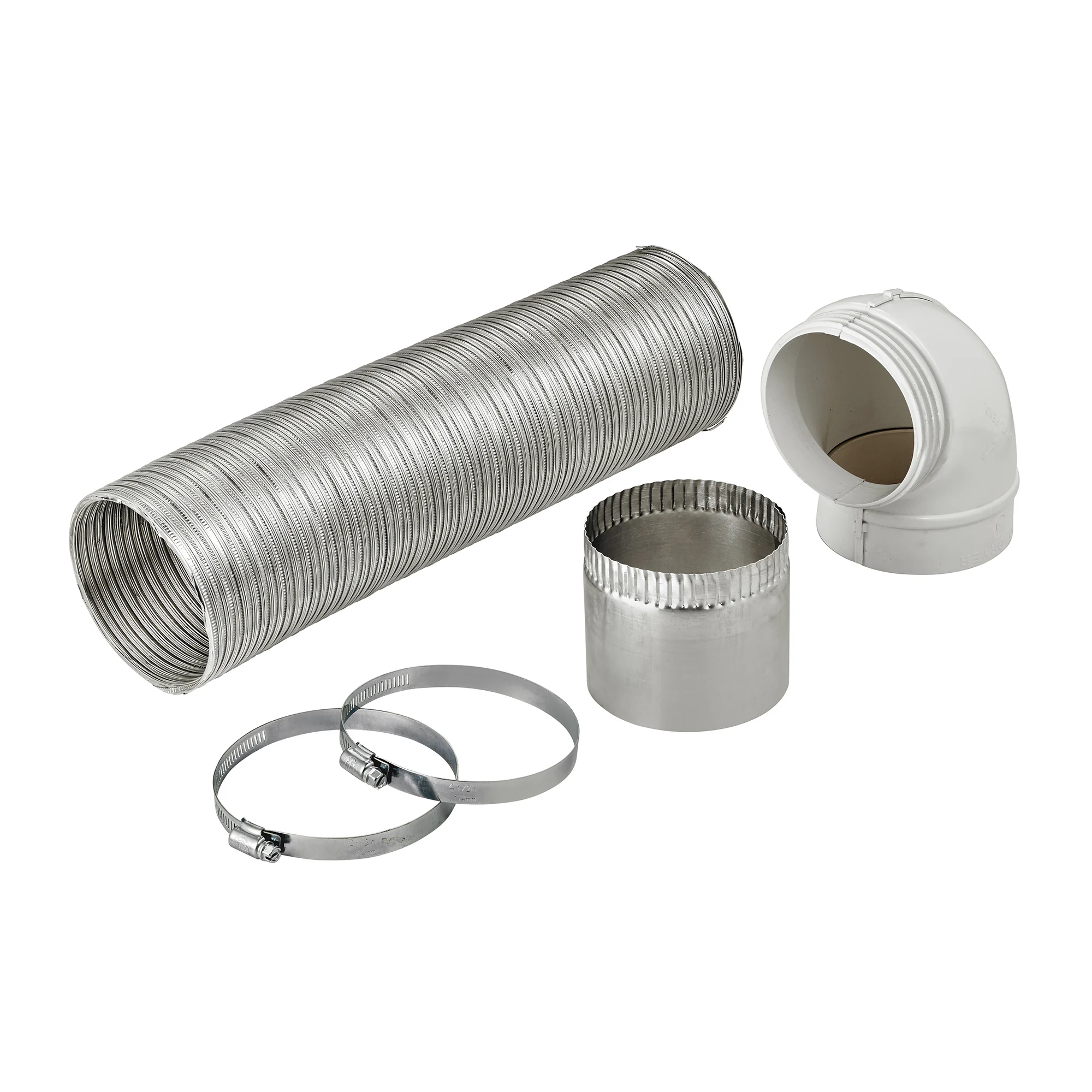 Fresh air system air ventilation hose semi rigid aluminum flexible air duct pipe