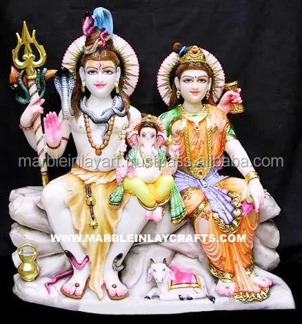 Marble Shiv Parvati murti white Marble Shiv Parvati Statue