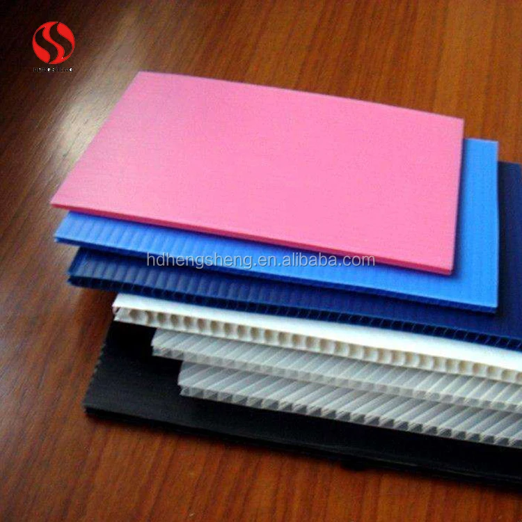 
PP hollow corrugated sheet / coroplast / correx / coreflute / corflute / flute sheet 