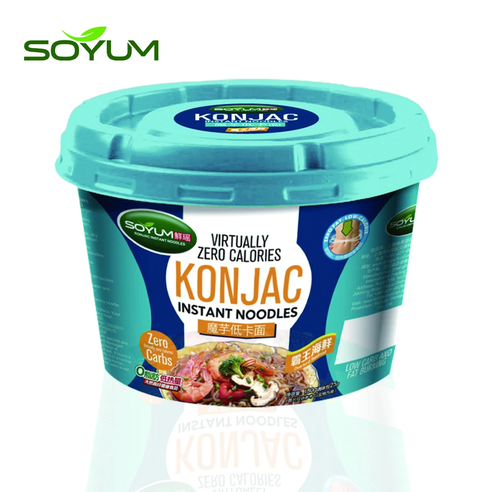 Zero Calories Konjac Shirataki Noodles with private label package