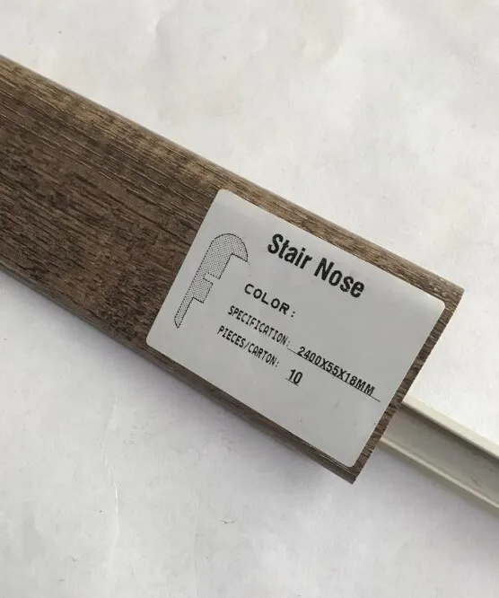 mdf laminate flooring accessory stair nose