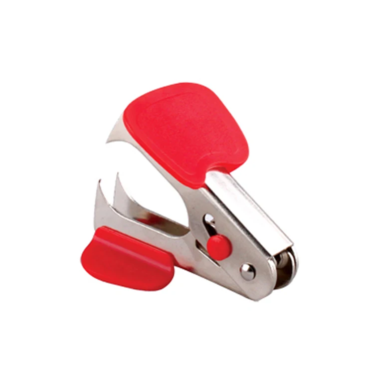 
 Офисный стандартный настольный мини-аппарат для удаления штапельных штифтов с кнопкой челюсти стильный металлический анти-степлер для удаления скоб оптовая продажа  