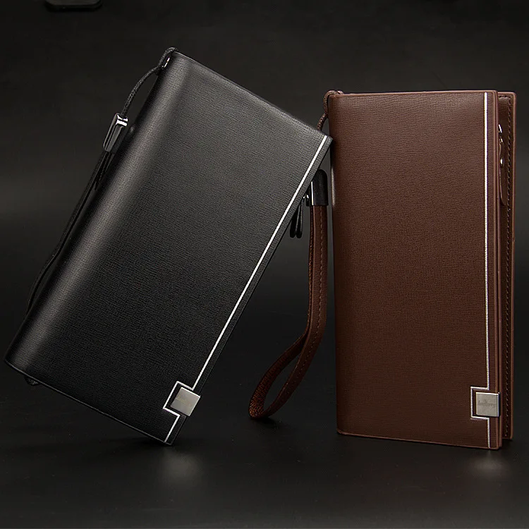 wallet New Arrival Baellerry long pu leather id card holder phone case leather wallet