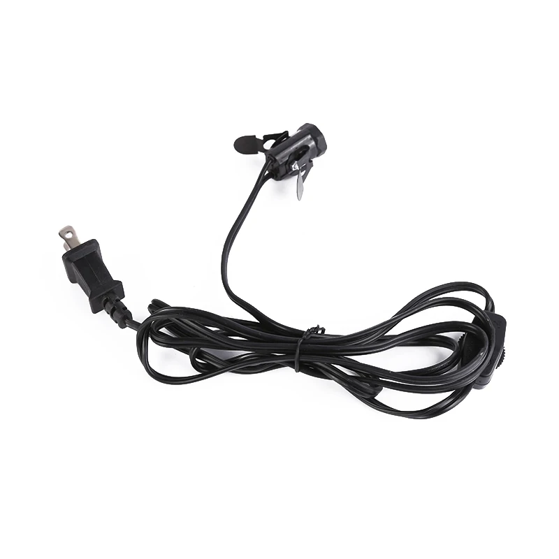 US power cord with rotary switch E12 salt lamp