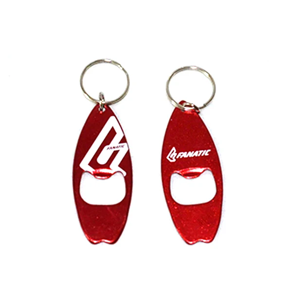 Custom  metal  aluminum Surfboard Bottle Opener Key chain