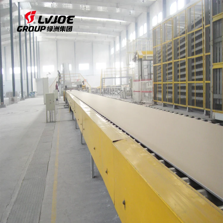 Gypsum powder and plasterboard making machines