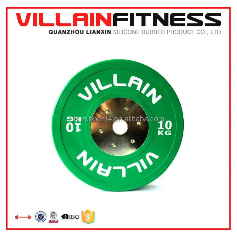 CF Professional Rubber Colored Bumper Plate 2015