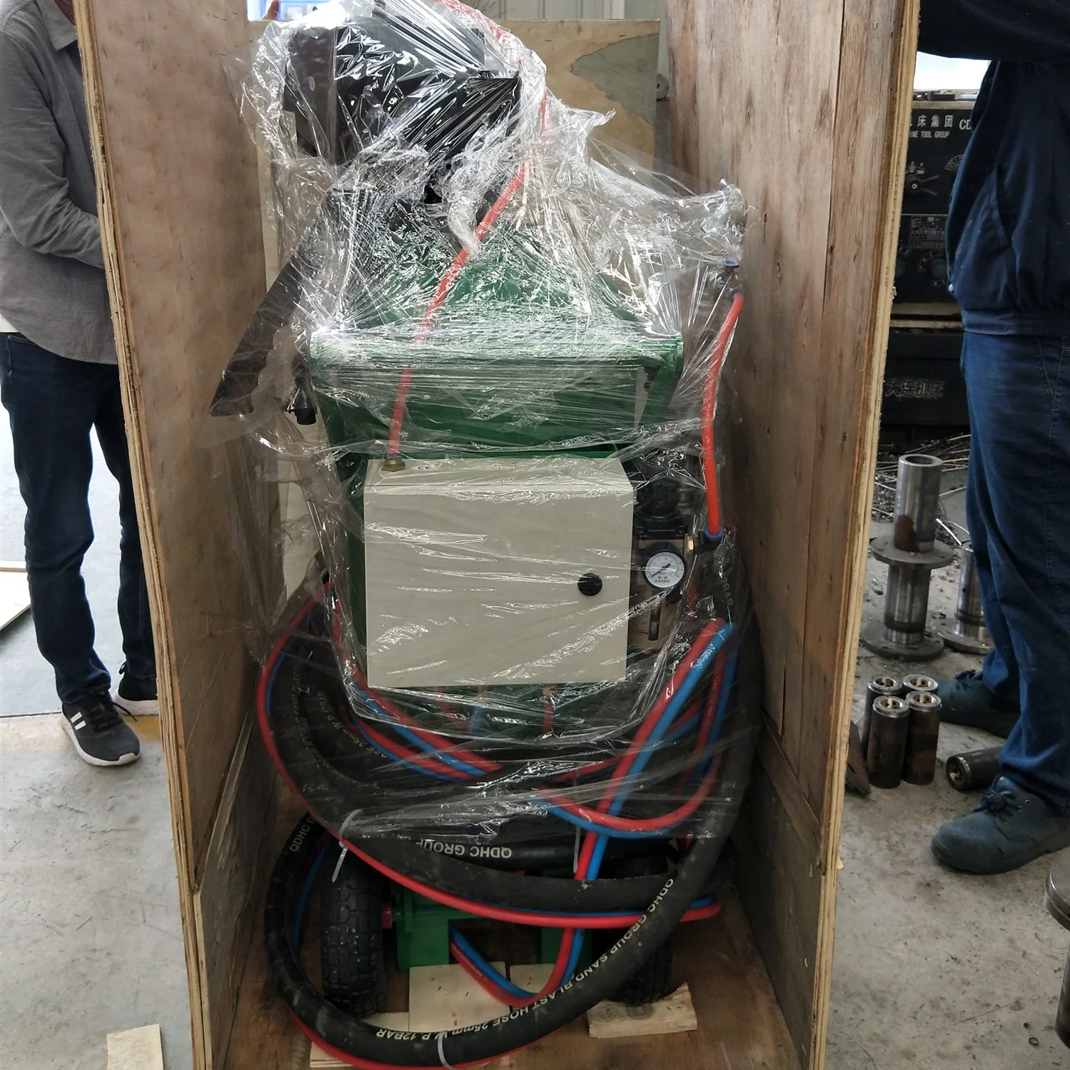 Wet sand blasting machine / wet sandblasting equipment manufacturers