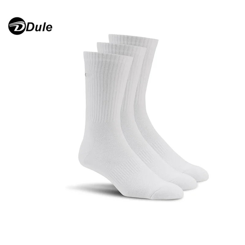 DL-II-0450 blank socks white 100 polyester socks wholesale white polyester socks