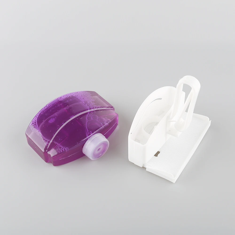 Environmentally friendly powerful acid thickener formulas flushable liquid bottle toilet cleaner