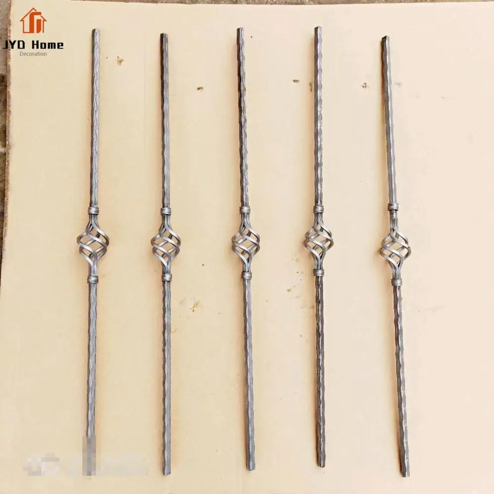 JYD Decorative Wrought Iron Balusters For Indoor & Outdoor Stairs Wholesale