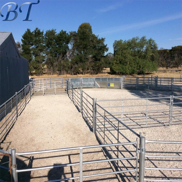 
Top grade angle iron posts weld steel galvanized grassland fence corral sheep panels for China wholesale 