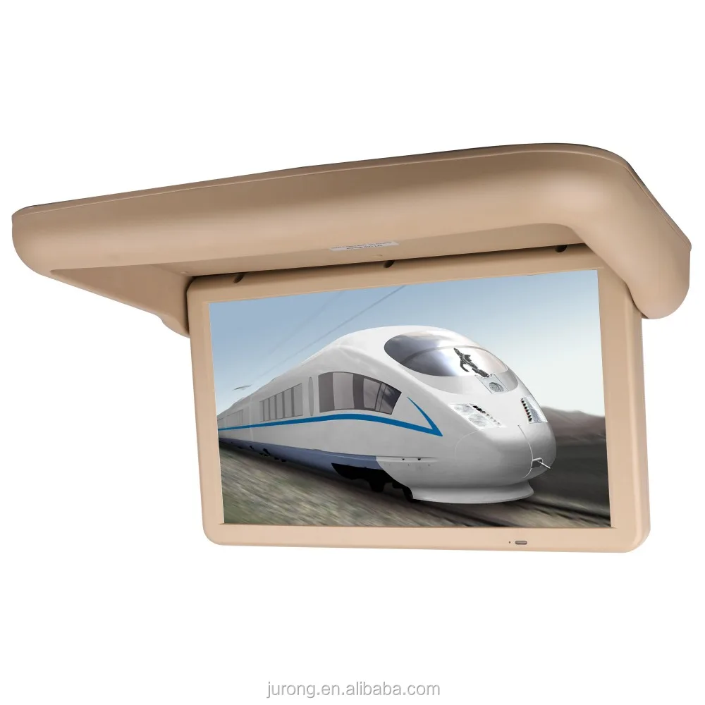 
Retractable motorized bus Top quality flip down tv monitor with VGA 