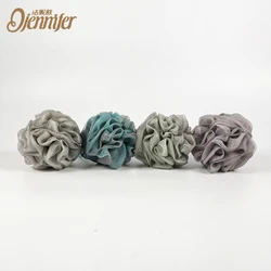 Factory Wholesale Beautiful Shower Flower Recycling PE Loofah Mesh Bathing Ball Bath Sponge