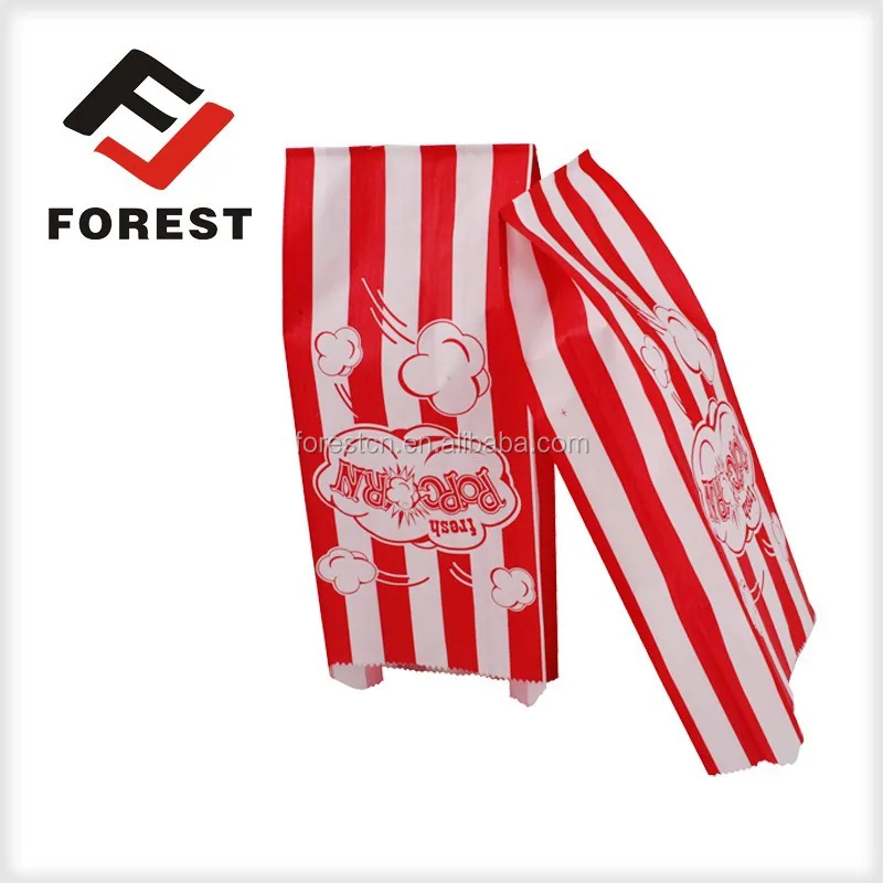 Chicken Packaging,custom Food Grade Popcorn Packaging,greaseproof Paper Bag for Food Top Customized Offset Printing Corn FL