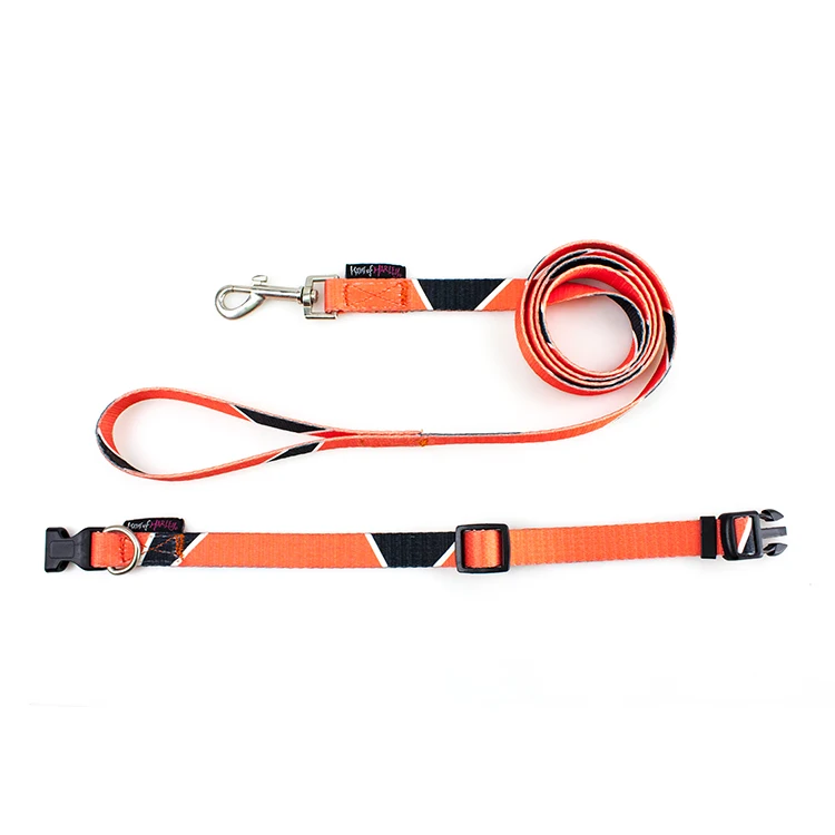 Рождественские узоры поводки для собак с тепловым принтом