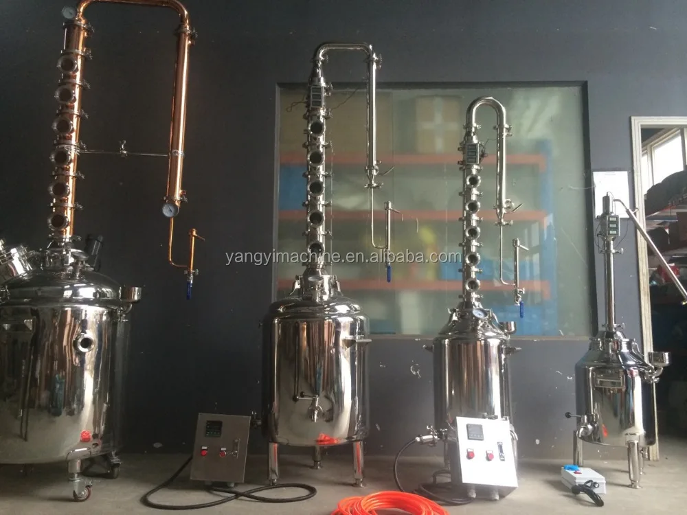 brewery equipment home brew,copper flute distiller ,grappa distiller bubble cap plates distiller