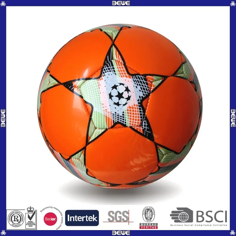 самый лучший выбор сделано в китае для рекламных качества и дешевое цена термальные скрепленные футбольный мяч