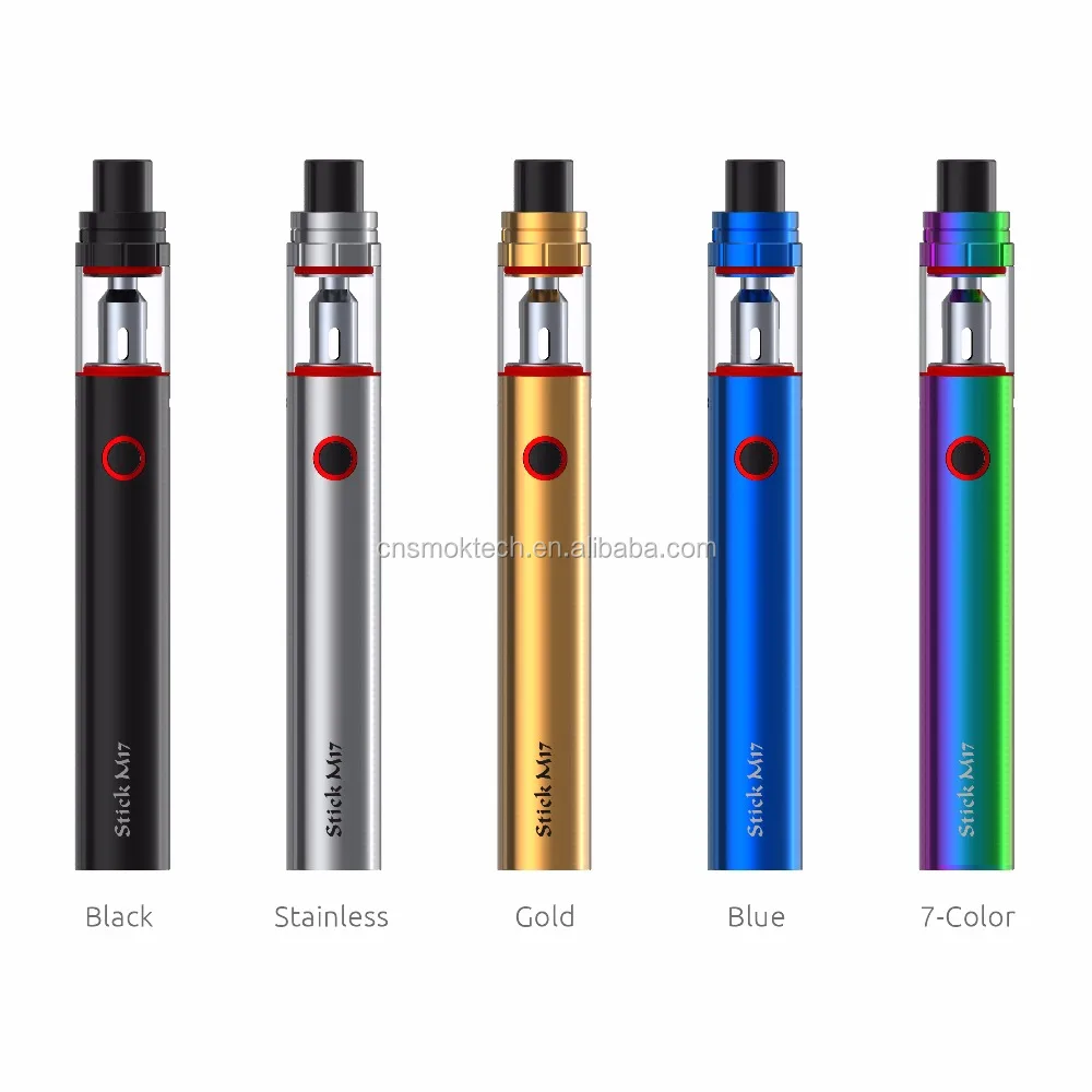 
High quality slim pen style vaporizer SMOK Stick M17 Kit 1300mah capacity best wholesale price 