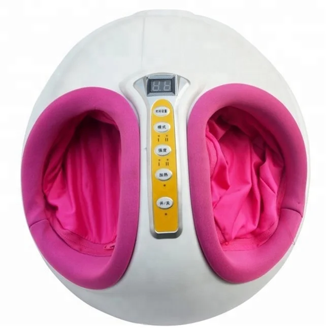 3D electric airbags roller vibrating  foot massage machine	, shiatsu kneading with air pressure and heating  foot massage