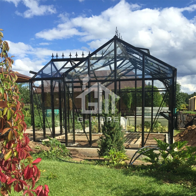 G-MORE outdoor T-shaped polycarbonate Aluminum Frame garden gazebo