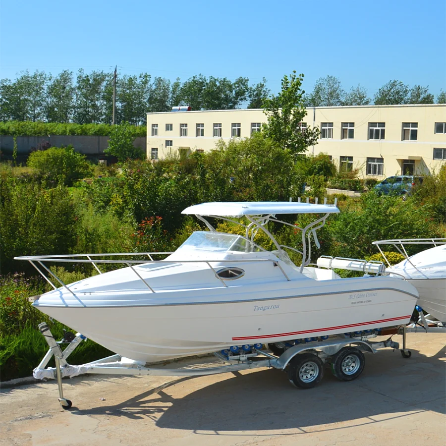 Waterwish QD 20.5 CABIN Fiberglass Cabin Motor Boat Cruiser