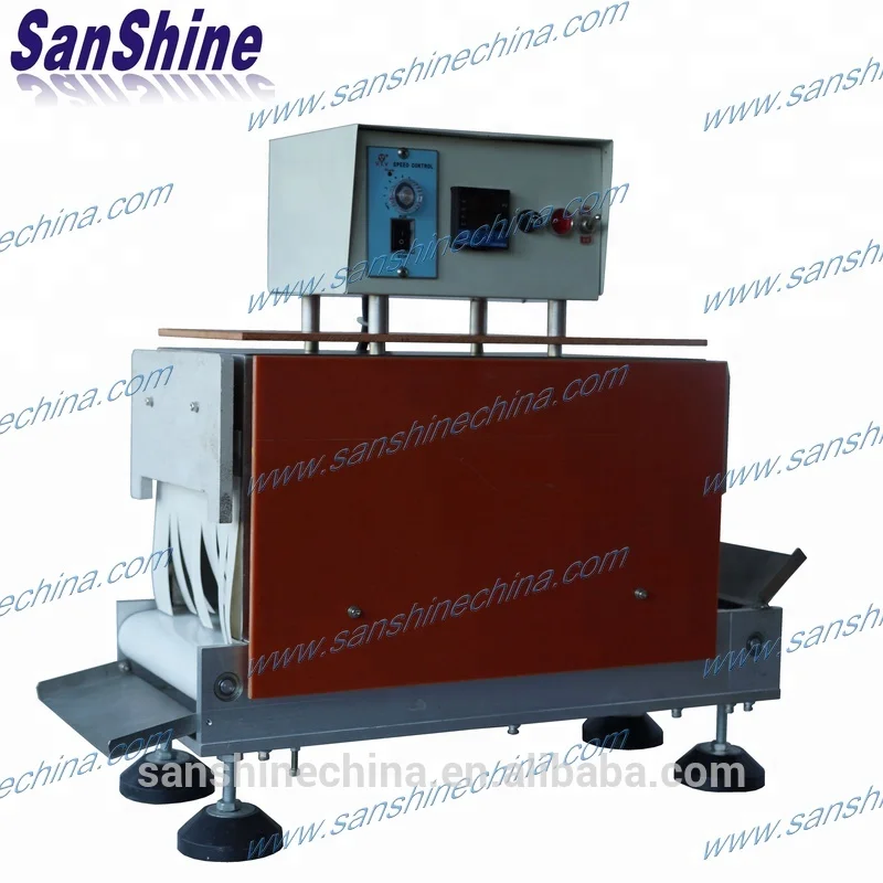Capacitor PVC film label automatic shrinking tunnel oven(SS-HSTO01)