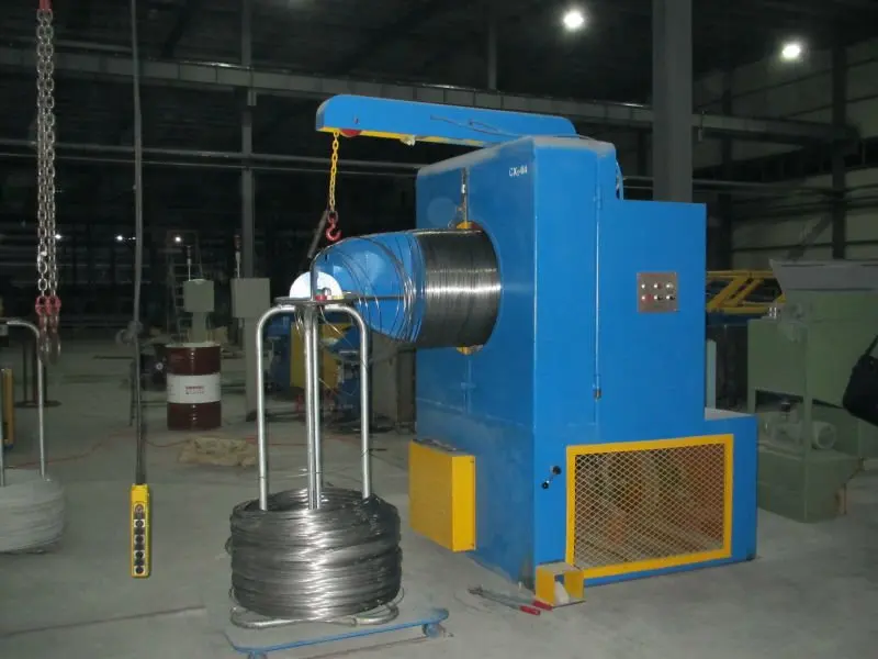 
trunk take-up machine 