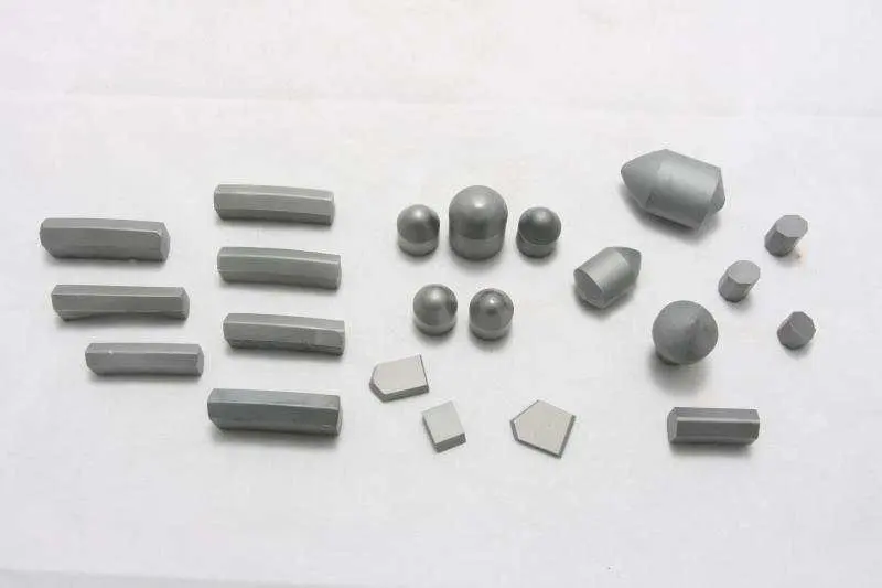 YG15/YG11 High Wear Mining Tools Tungsten Cemented Carbide Tips