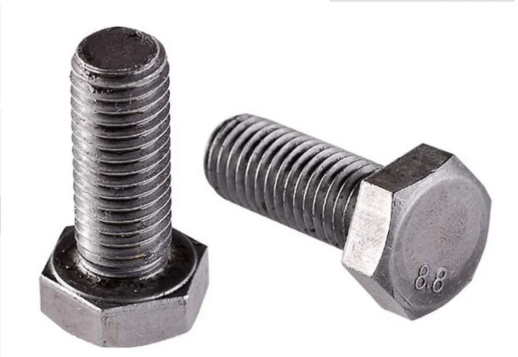 
DIN931 Hexagon head bolts 