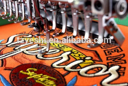 multi functions ZSK 15 heads monogram flap embroidery machine