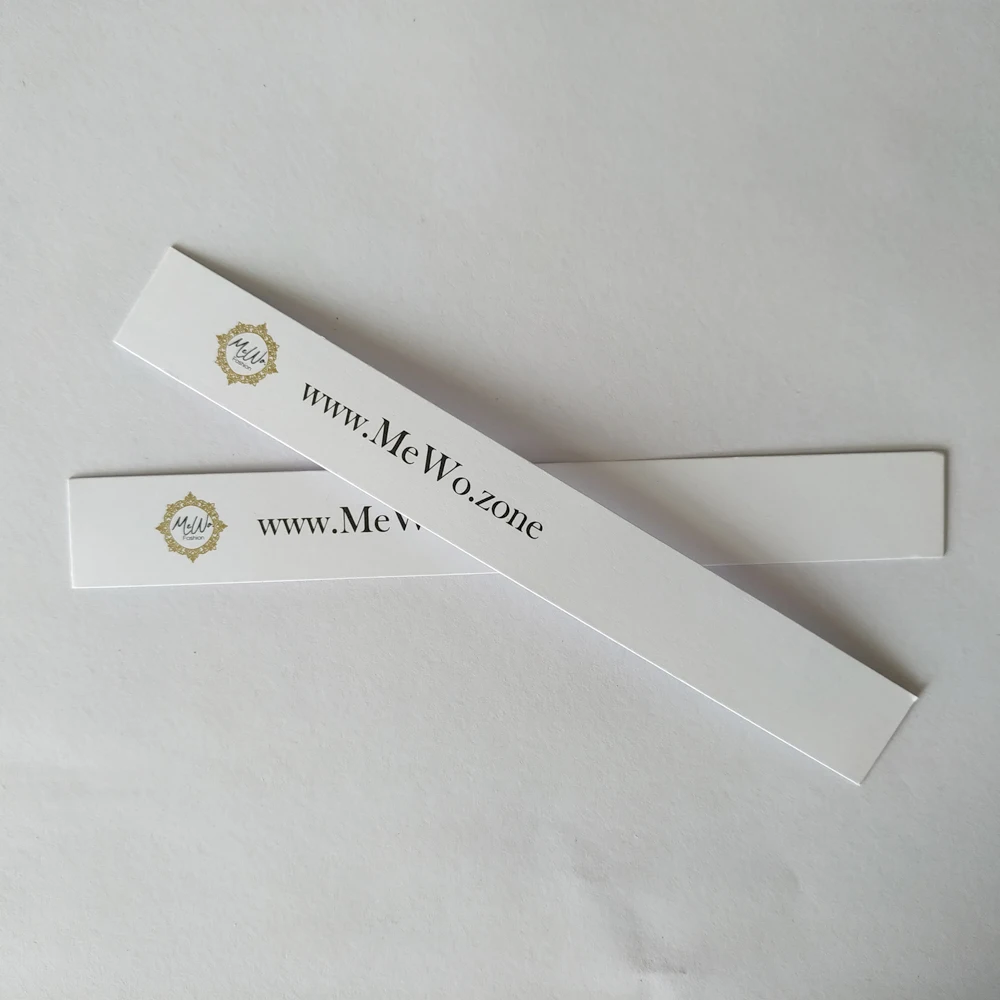 Custom design and shape fragrance smelling strips perfume tester blotter cards