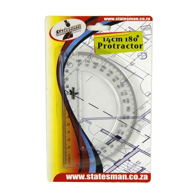 Набор геометрических линейки пластиковая математика