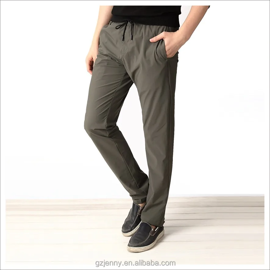 OEM оптовая продажа, Мужские штаны для бега на заказ, спортивные штаны на молнии с карманами и кулиской, мужские черные брюки