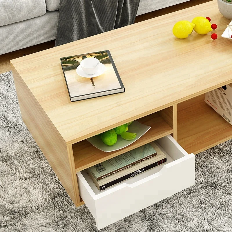 Modern Design Wooden Leg Coffee Table Living Room Furniture Tea Table Center Table