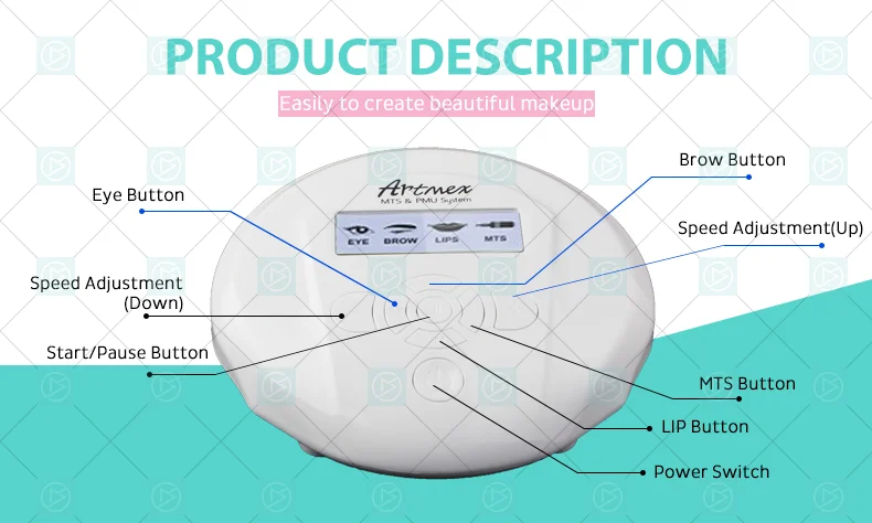 Artmex V6 pigmentation permanent make up tattoo pen