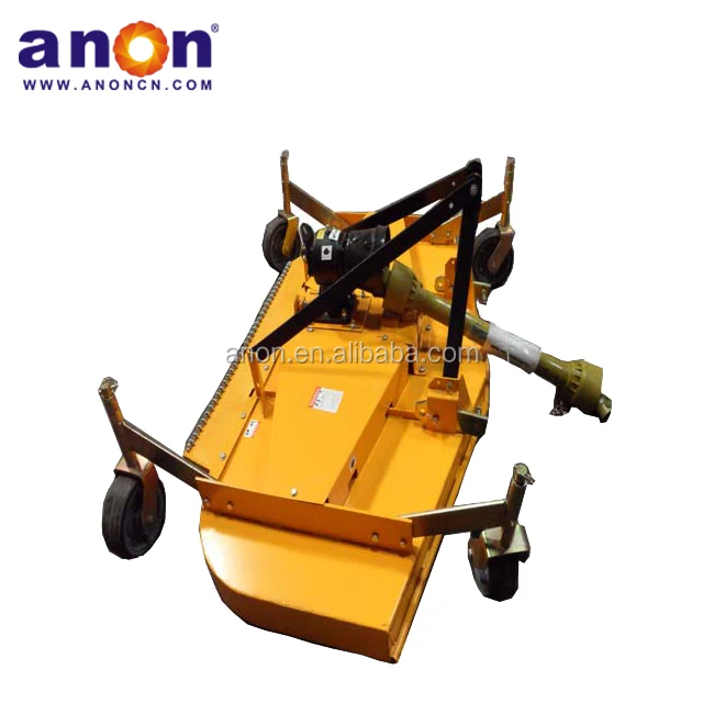 ANON tow behind flail mower tractor mounted finishing mower 3 point finish mowers
