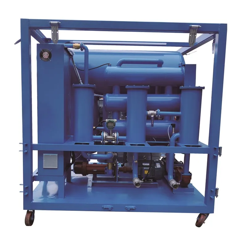 
Double Stage Vacuum Transformer Oil Dehydration Refining Plant 