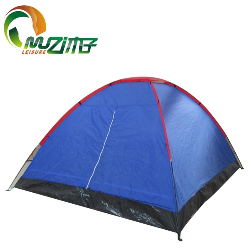 Single Layer Waterproof Automatic Portable Beach Pop up Tent Oxford Canvas PVC Cotton Fabric for Camping