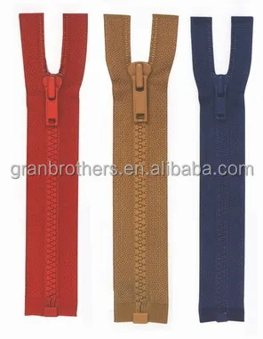 plastic zipper