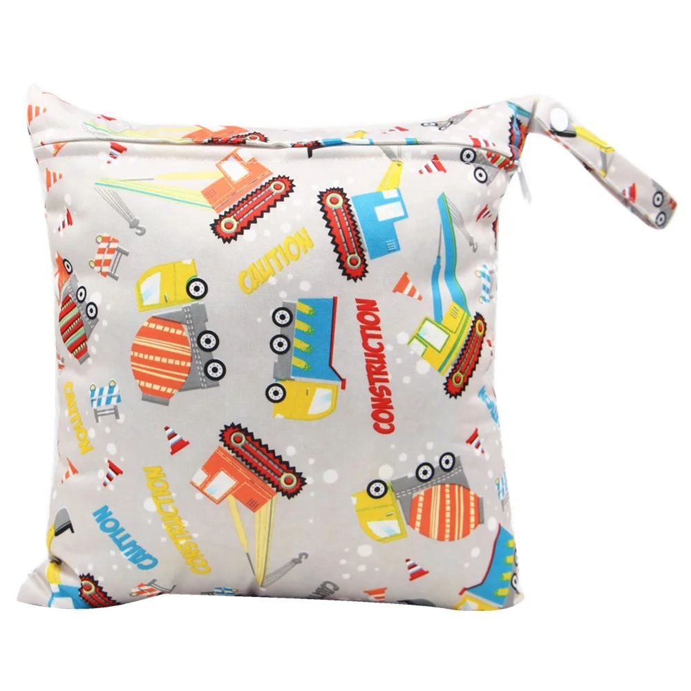 Waterproof pul fabric baby wet bags pul wet bag