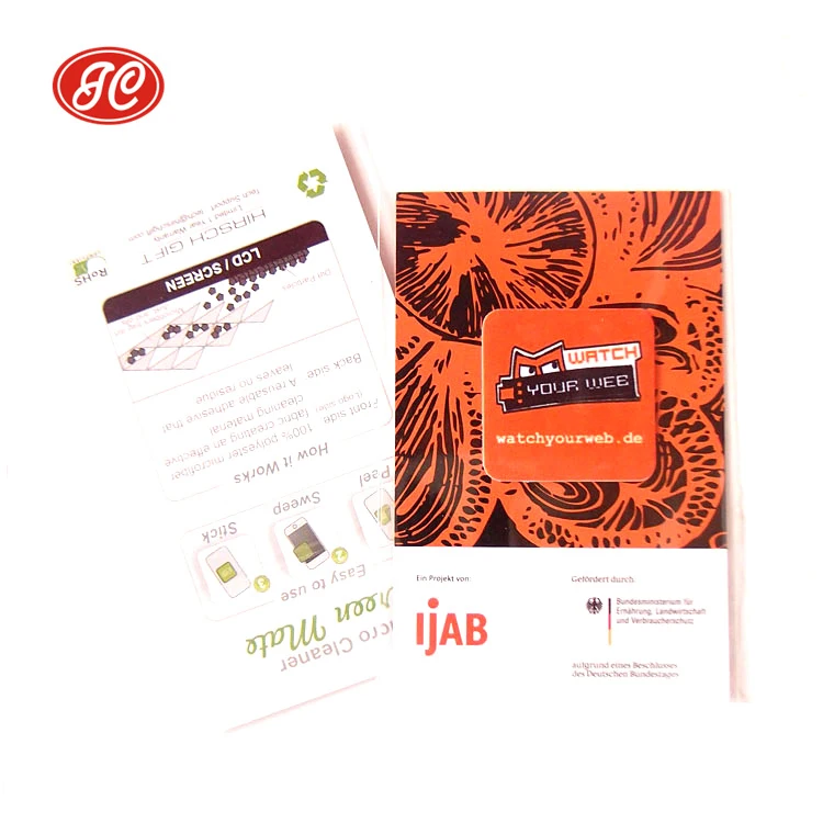  Очиститель экрана из микрофибры с логотипом магический очиститель по лучшей цене