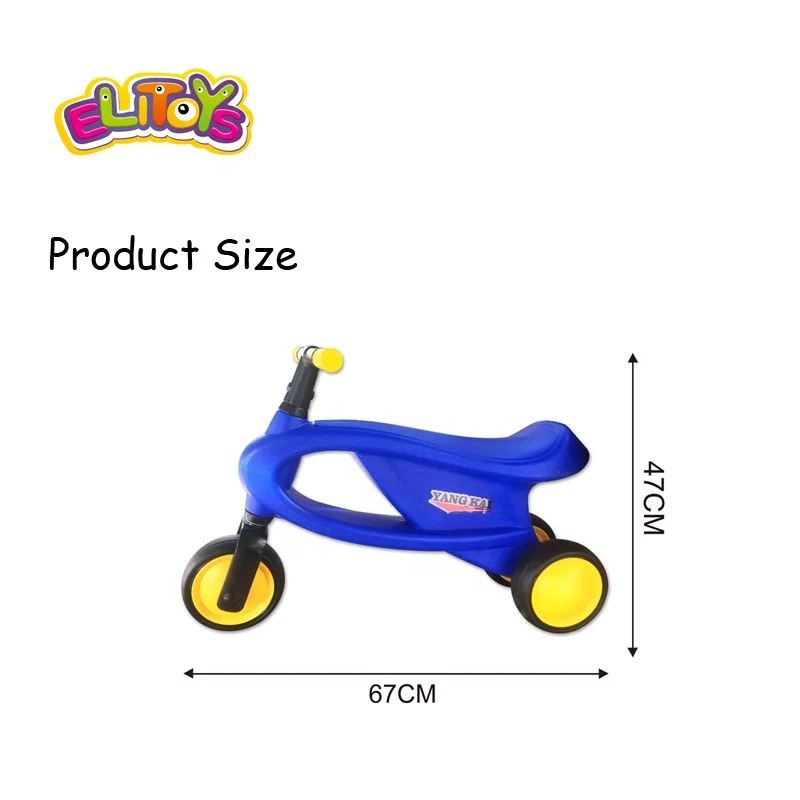 2023  Newest Wholesale Baby Balance bike 3 Wheel Baby Scooter Walker No Foot Pedal Driving Bike Mini Balance Bike For Kinds