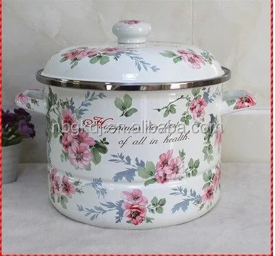 SS steamer with glass lid and SS gird