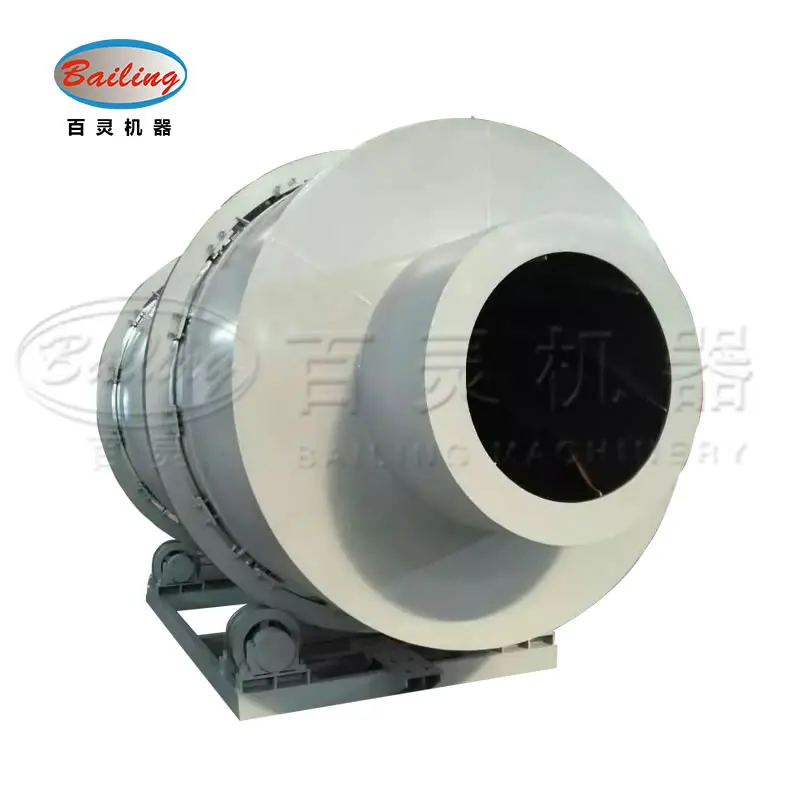 Three-drum dryer for quartz sand