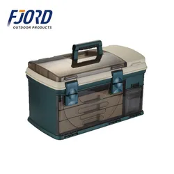 FJORD Large-capacity multi-purpose fishing box fishing  accessories storage box