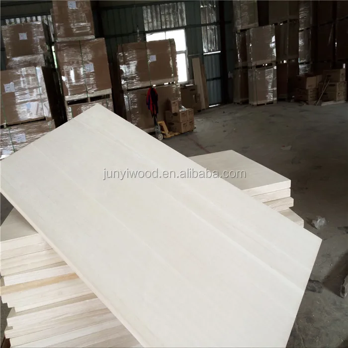 
solid wood board edge glued paulownia for sale 